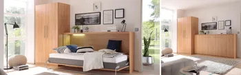 Stauraum in einem kleinen Gästezimmer